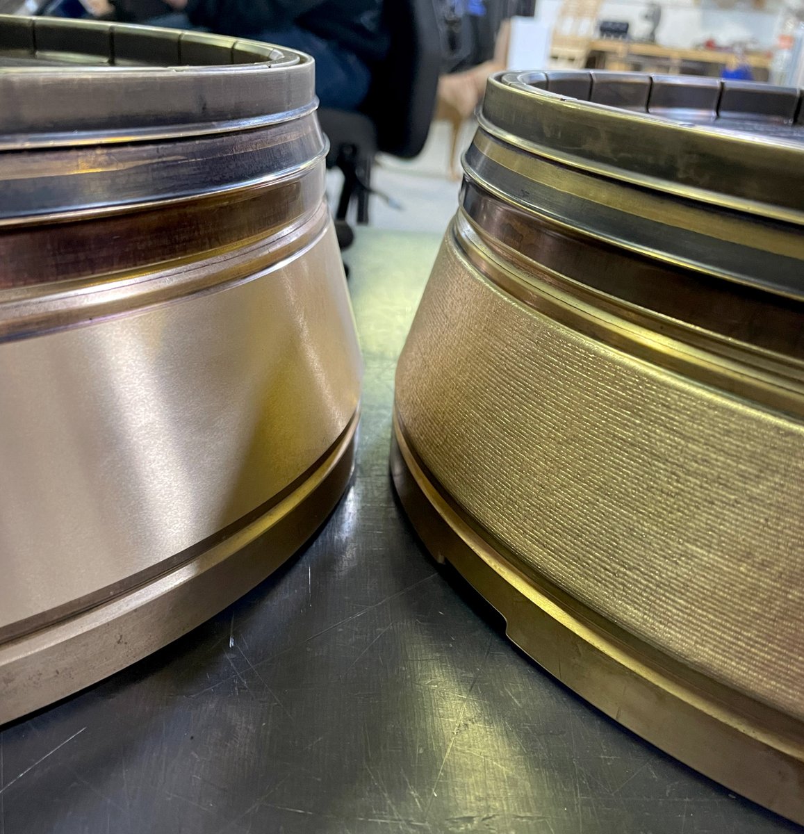 Before &amp; After 👊

Laser welded Beryllium Copper injection mold cores .020" per side.

Learn more about our #welding capabilities: phoenixlaser.com/laser-welding/