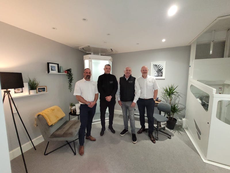 Terry_lifts's tweet photo. So today we had our partners Morgan Ellis from Southend-on-sea visit our showroom. Steve and Chris were on hand to run through product training and catch up on some exciting new plans for later in the year #lifts #access #morganellis https://t.co/nhOXKeWkLo