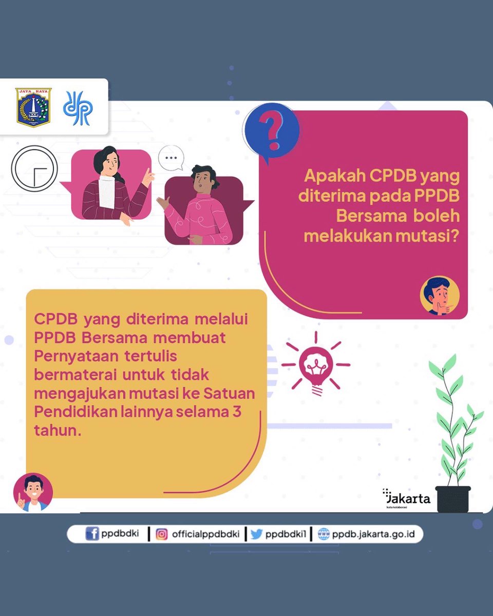 Penerimaan Murid Baru (PMB) DKI Jakarta tweet media