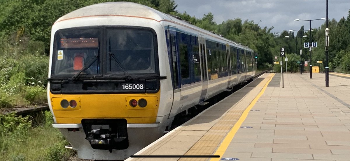 PlatformEdge1's tweet image. 165008 departing Solihull to Birmingham Moor Street #Class165