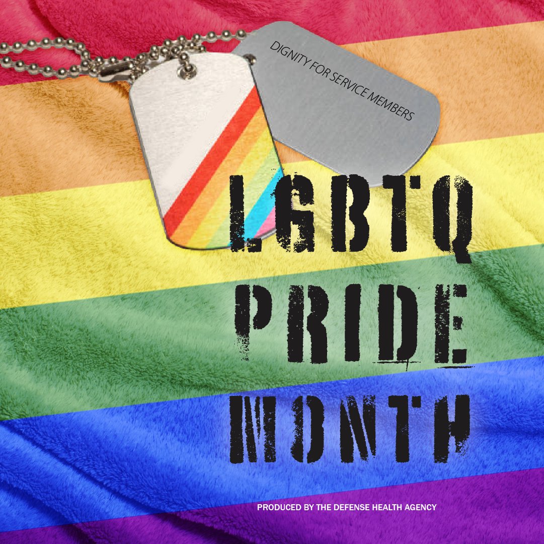 Air Force Medicine (@usafmedicine) on Twitter photo Throughout the month of June, we celebrate the LGBTQ+ community and honor those who proudly fight to protect this nation. Happy #PrideMonth! Throughout the month of June, we celebrate the LGBTQ+ community and honor those who proudly fight to protect this nation. Happy #PrideMonth!