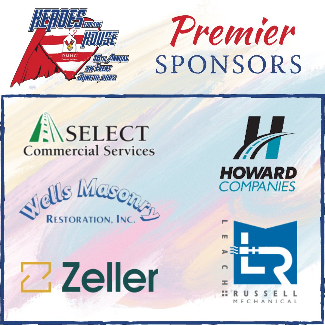 Heroes4TheHouse's tweet image. Thank you to all of our Premier Sponsors this year!!  @LeachMech, Wells Masonry, @HowardCompanies, @ZellerRealty, and Select Commercial Services.
#HeroesForTheHouse #IREMIndy #June18 
HeroesForTheHouse.org