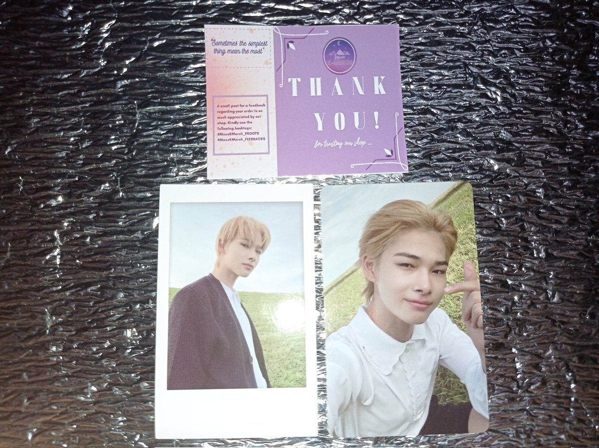 #MoonKMerch_ONHAND
 
✨ENHYPEN D:ANSWER YET VERSION
- NI-KI

💸150 - polaroid
💸250- PC
💸480 / set

ONHAND
DOP: 7 days reservation/PAYO
MOP: Gcash
MOD: Shopee c/o

Reply "Mine" / DM