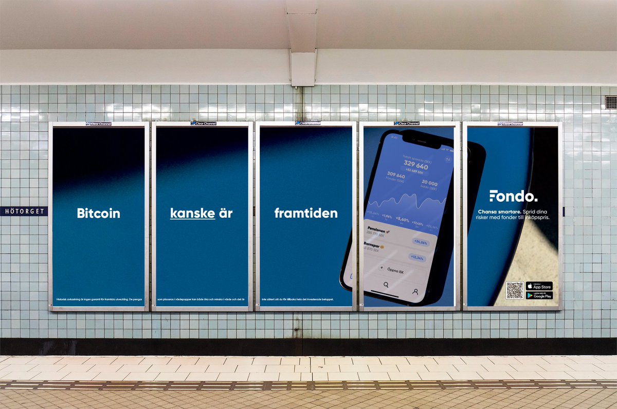 Vi vill uppmuntra er att chansa smartare när ni investerar. Därför lanserade vi kampanjen Chansa Smartare - som belyser vikten av att vara medveten om- och sprida sin risk. 

fondo.se/chansa_smartare