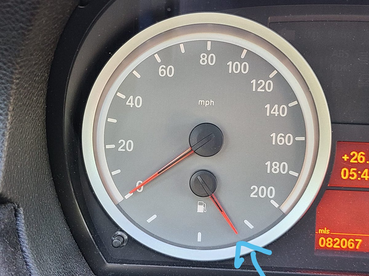 When you go buy gas, hear the pump click, see the bill and say "yup, that should be a full tank" and then go into your car and see this...