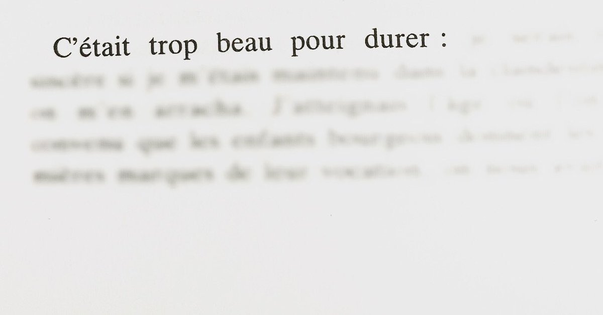 Les Mots (de Jean-Paul Sartre, 1963).