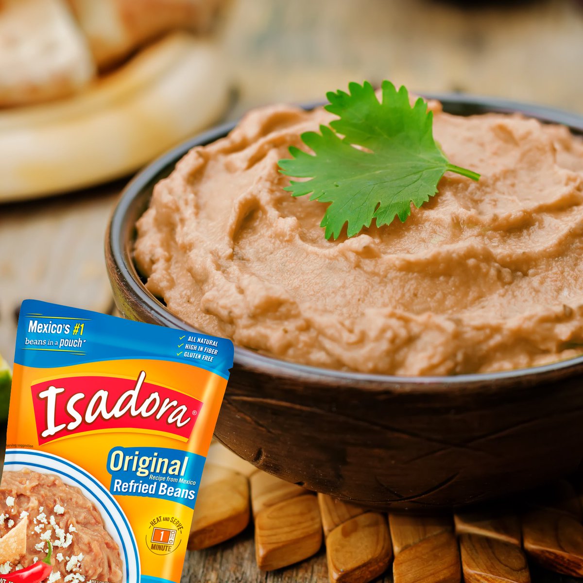 MexgrocerEU's tweet image. Sometimes, the side dish is all you need! A pouch of Isadora beans would steal the show anyway, so why not serve them on their own? 
mexgrocer-eu.com/brands/isadora 

#beans #refried #pinto #isadora