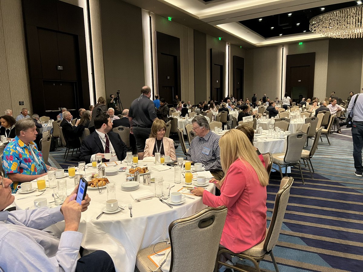 statebaroftexas's tweet photo. Moments from the Bench Bar Breakfast — Where @SupremeCourt_TX Chief Justice Nathan Hecht is offering an update on the judiciary. #SBOT22 #SCOTX https://t.co/embyuu9Pfv