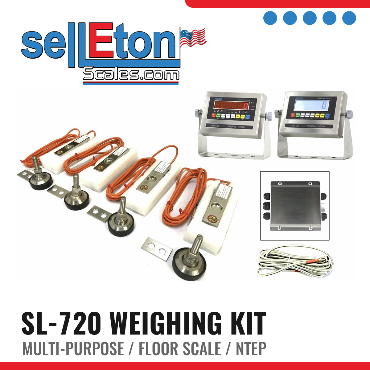 SelletonScales's tweet photo. ๐SellEton SL-720 Weighing Kit ( Multi-Purpose / Floor Scale ) NTEP / Legal for Trade
SHOP NOW๐๐๐
https://t.co/EojhmUjm2z
#SellEtonScales #FloorScales #WeighingKit #NTEP #LoadCells #StainlessSteelIndicator https://t.co/wEzg82s9BD