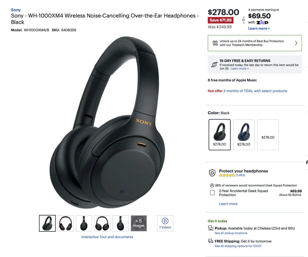 MKBHD's tweet photo. As predicted, the MK5s came out, and knocked down the price of the MK4s… which honestly are just as good for most people. This is a good deal 👍🏾

https://t.co/S3qcDzEek6 https://t.co/d0RHC0tRfp