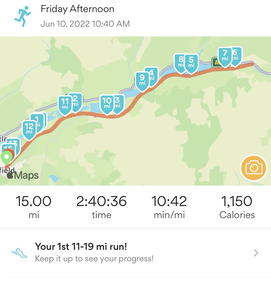 BenHarrisonb's tweet photo. Done my first 15 mile run in preparation for for running the Rob burrow marathon next may. Always wanted to run a marathon but after getting covid back in 2020 and being seriously ill in hospital, I never thought I’d be able to run again. @Rob7Burrow @MNDManchester https://t.co/xWCCxhEbif