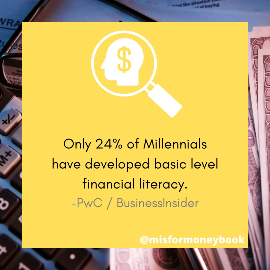 FIeducator's tweet photo. This is why it is so important to be transparent with our kids about money and finances.

Tag a friend who needs to see this!

#financetips #statistic #misformoneybook #childrensbookauthor #financetipsforkids #moneylesson  #moneylessonsforkids #themoreyouknow #funfact https://t.co/P3R0olFzR0