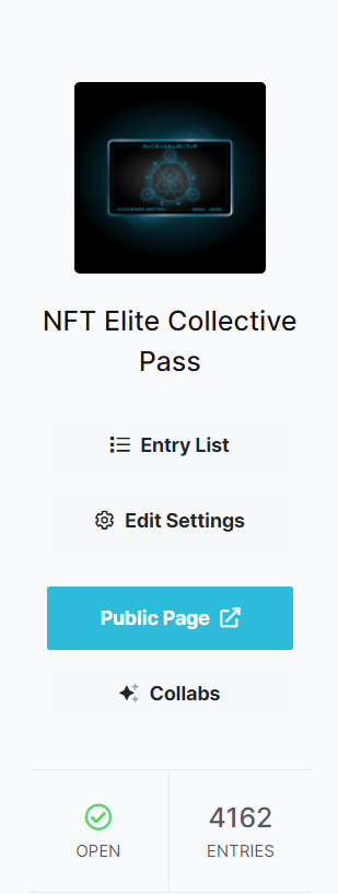Just over 9 days left until mint and we've 4.2k people signed up to the raffle for a chance to mint one of our passes. those on the allow list you'll have 3 hours to mint. After that, we will open access to those on the waiting list. Hopefully this limits the need for gas wars!