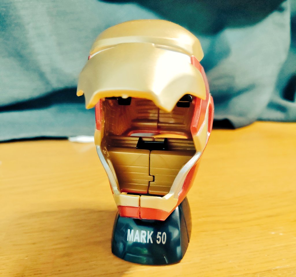 72yapppp's tweet photo. ついにガチャ見つけて手に入れました！
意外としっかりしてるかも？
 #Ironman  #mark50 https://t.co/wX77xrp6PC