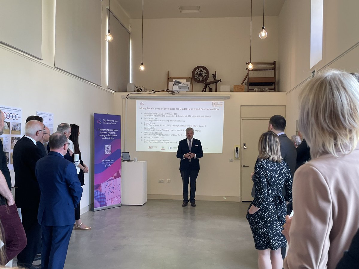 Digital Health & Care Innovation Centre (DHI) (@dhiscotland) on Twitter photo Today we celebrate the launch of the #Moray Rural Centre of Excellence for #DigitalHealth and Care Innovation, the first #MorayGrowthDeal project to take place! <a href="/UKGovScotland/">UK Government Scotland</a> <a href="/scotgov/">Scottish Government</a> <a href="/MorayCouncil/">Moray Council</a> <a href="/MyMoray/">My Moray</a> <a href="/HSCMoray/">HSCMoray</a> @iainastewart <a href="/RichardLochhead/">Richard Lochhead</a> <a href="/Innovation_Sch/">GSA School of Innovation and Technology</a> #MyMoray Today we celebrate the launch of the #Moray Rural Centre of Excellence for #DigitalHealth and Care Innovation, the first #MorayGrowthDeal project to take place! <a href="/UKGovScotland/">UK Government Scotland</a> <a href="/scotgov/">Scottish Government</a> <a href="/MorayCouncil/">Moray Council</a> <a href="/MyMoray/">My Moray</a> <a href="/HSCMoray/">HSCMoray</a> @iainastewart <a href="/RichardLochhead/">Richard Lochhead</a> <a href="/Innovation_Sch/">GSA School of Innovation and Technology</a> #MyMoray
