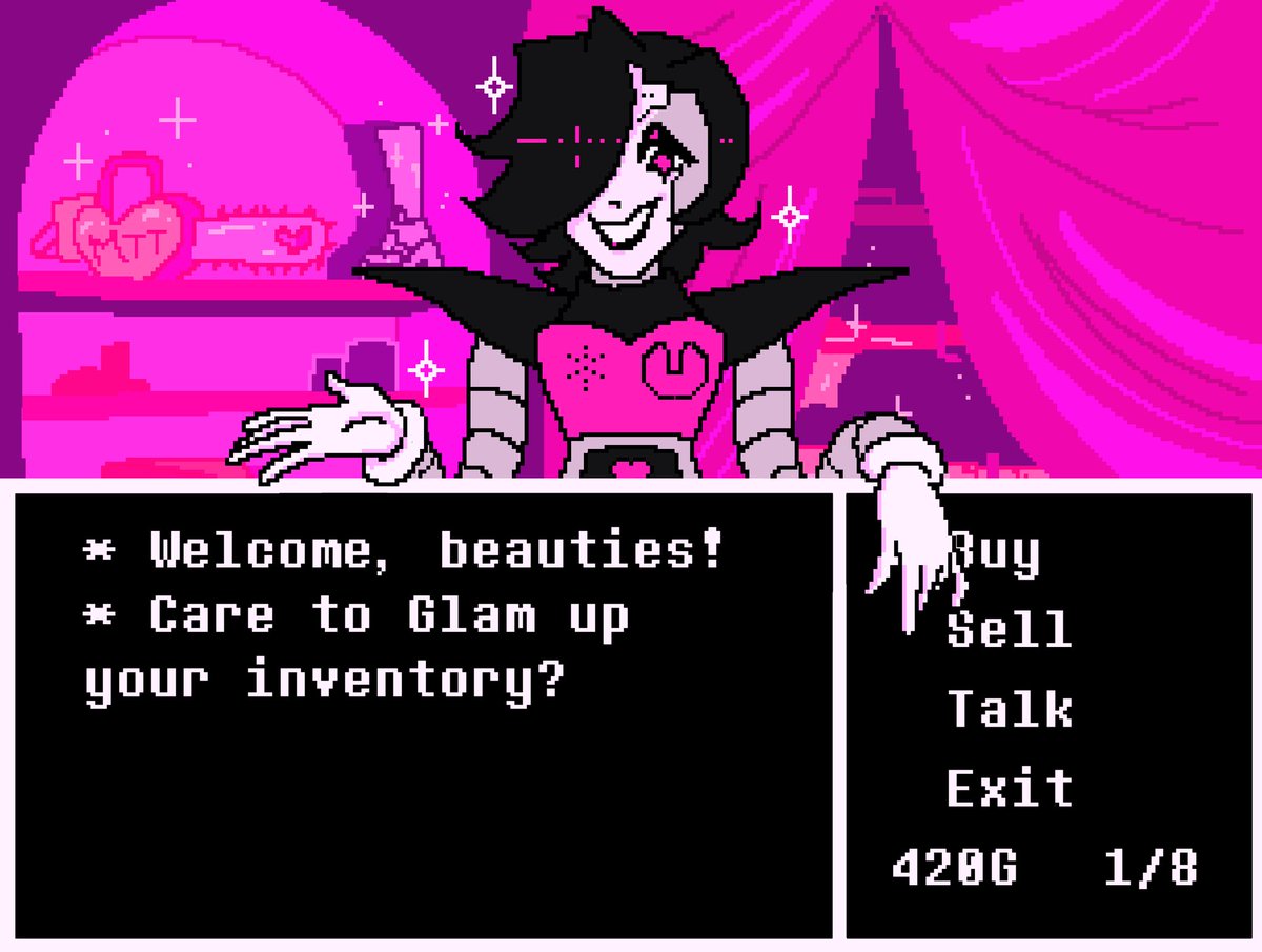 Mettaton_Ex's tweet photo. * MTT-Brand™ Glambotique™ https://t.co/G14C2UqTCM