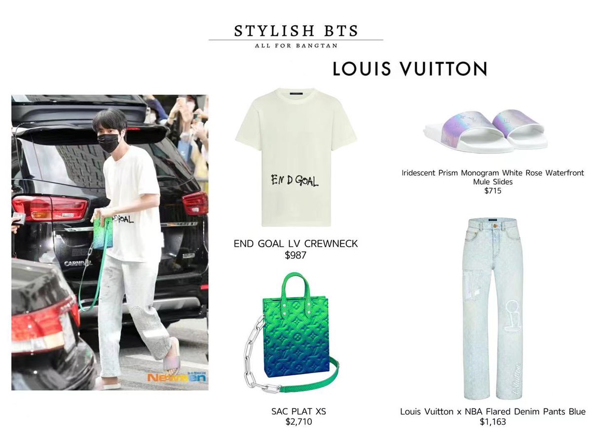 Dita⁷ on X: BTS get their own highlights on Louis Vuitton's