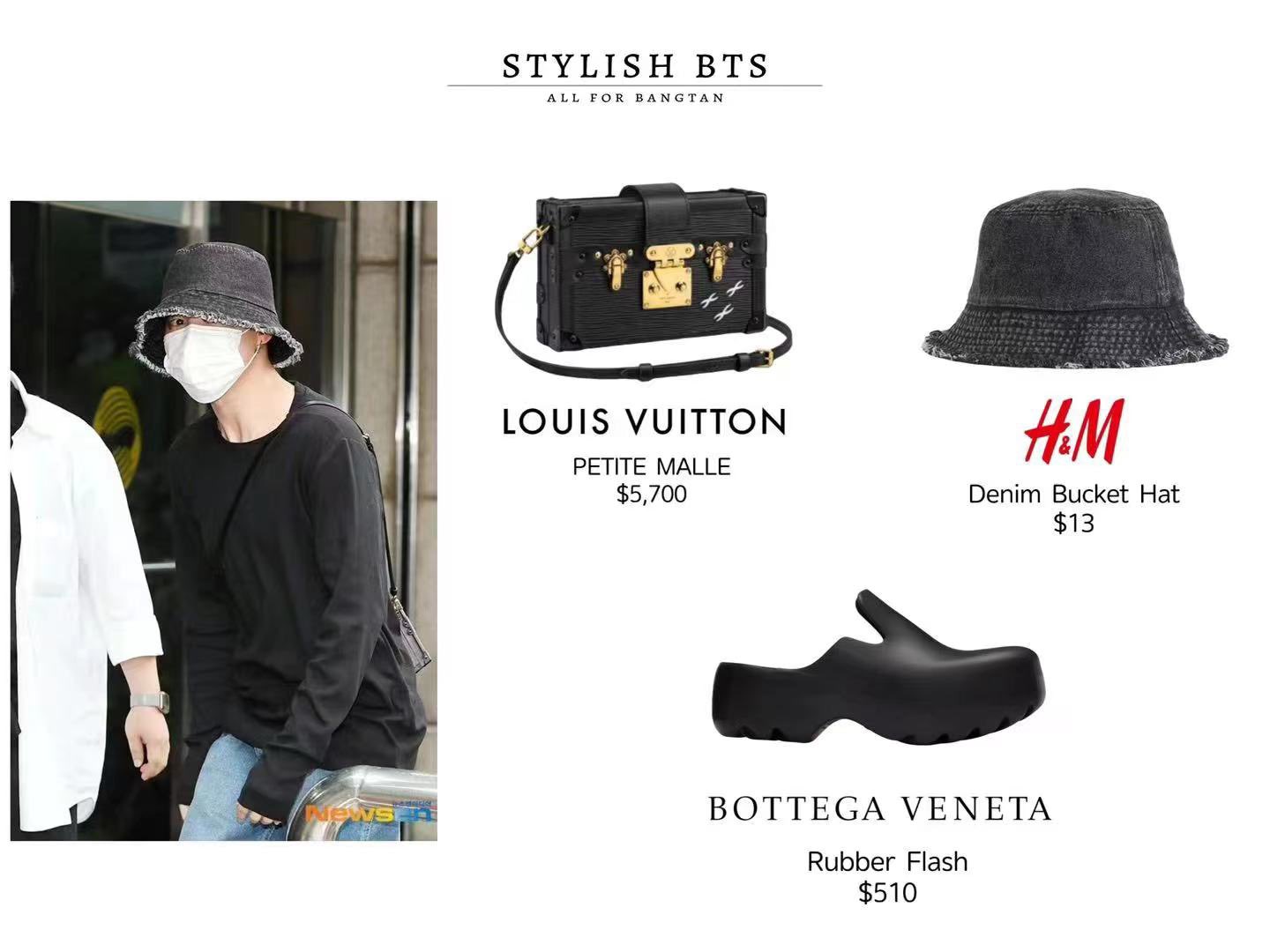 Stylish·BTS on X: 220610 #BTS Arriving at KBS for Music Bank Pre-recording  pt.1 #JIN #SUGA #JHOPE #RM Louis Vuitton，Wooyoungmi，Gucci，Our Legacy，Van  Cleef&Arpels，Visvim，New Balance #방탄소년단 #M