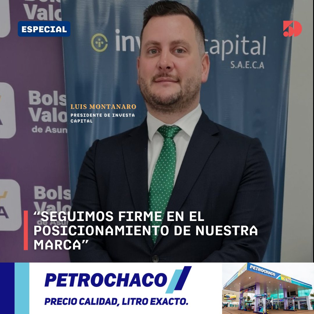 5DiasPy's tweet photo. 𝗟𝗢𝗖𝗔𝗟𝗘𝗦 🇵🇾
@LuisMontanaro, presidente de #InvestaCapital, aseguró que se encuentran conformes con los resultados de la compañía en materia de la rentabilidad y utilidades, a un año del nacimiento de la empresa.
👉https://t.co/nuMkwRDSKv https://t.co/fnIZrQ3goM