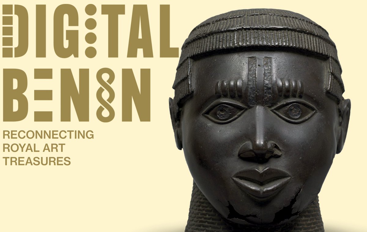 INHA_Fr's tweet photo. [#LUNDISNUM] @Feli_Bodenstein, @godgate223 et @AnneLuthera présenteront le projet numérique Digital Benin et borderont l’histoire de la dispersion des objets pillés au Royaume du Bénin (actuel Nigéria) en 1897.
🗓️Lundi 13 juin à 13h30 [en ligne]
👉 https://t.co/ZcdITuktQ5 https://t.co/eRavX0VuTU