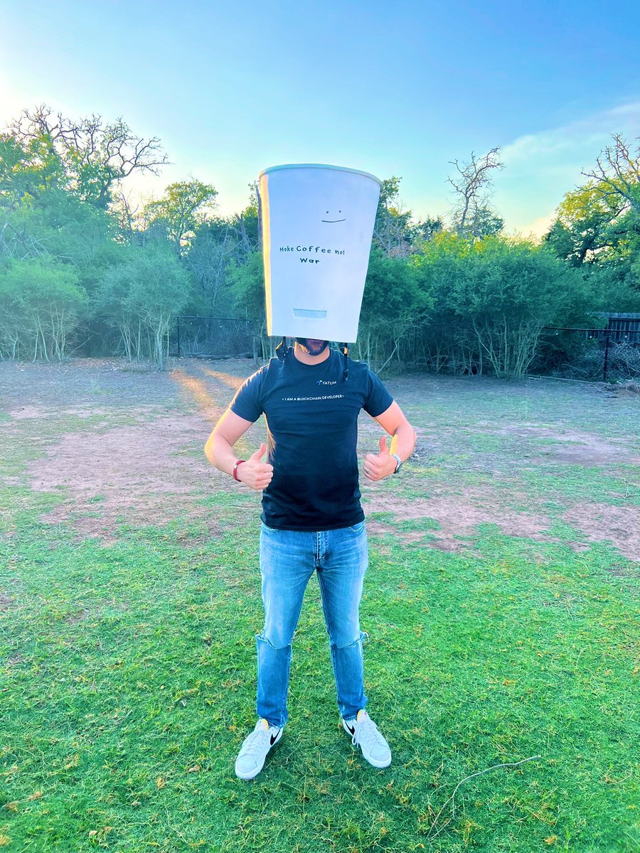 GM @consensus2022 ☕️ Grab your latte and let’s go 🚀 The blockchain development experts from <a href="/tatum_io/">Tatum</a> are here to help build the app of your dreams 😎 #Consensus2022 #fridaymorning #blockchain #blockchainproject