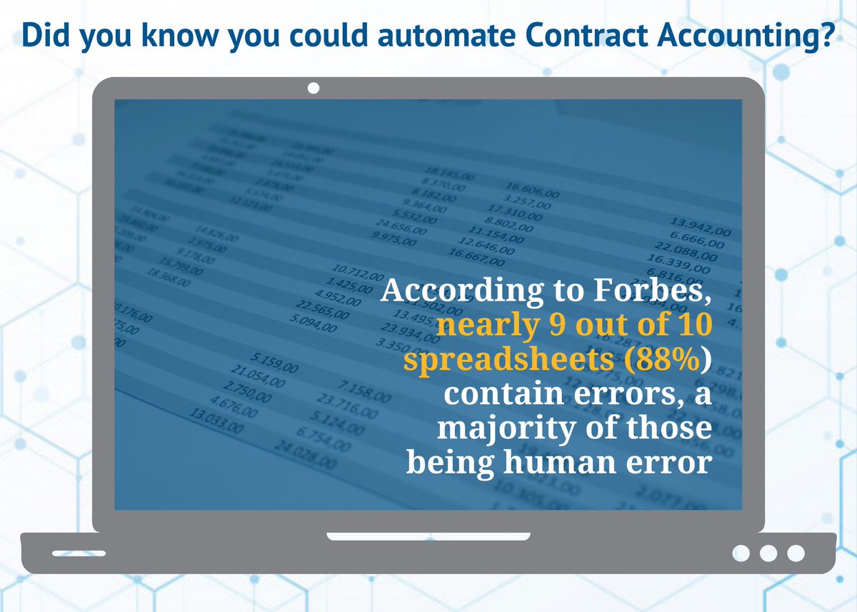 CompuDataInc's tweet image. When utilizing accounting system that requires reporting and task management to also be performed in Excel spreadsheets it can be extremely error prone and can slow your business down.
Click here to learn more : bit.ly/3xByTCy