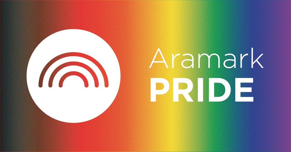 We’re proud to offer a place of belonging for members of the LGBTQ+ community.  

Learn more about our #AramarkPride ERG, #Pride Month programming, this month’s Chef Spotlight series, and our diversity, equity, and inclusion recognitions.  

🔗: aramark.com/insights-stori…