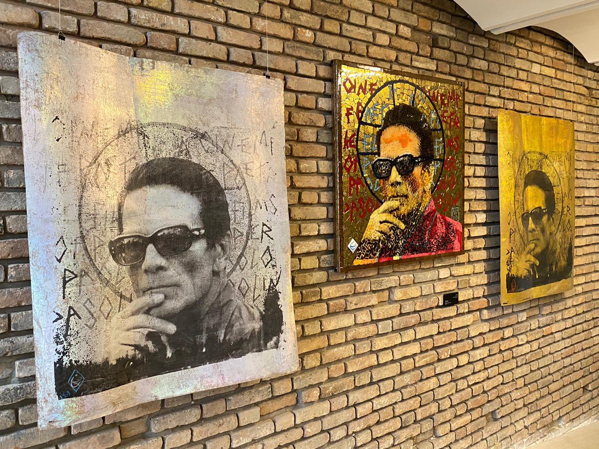 Assafir_Perrone's tweet photo. Scenes of a memorable opening event today at #ArgoFactory in #Tehran featuring Pier Paolo #Pasolini’s art & cinema through his journey in #Isfahan & Yemen for the shooting of “The Flower of One Thousand and One Nights”. https://t.co/CWQIC2zZBh