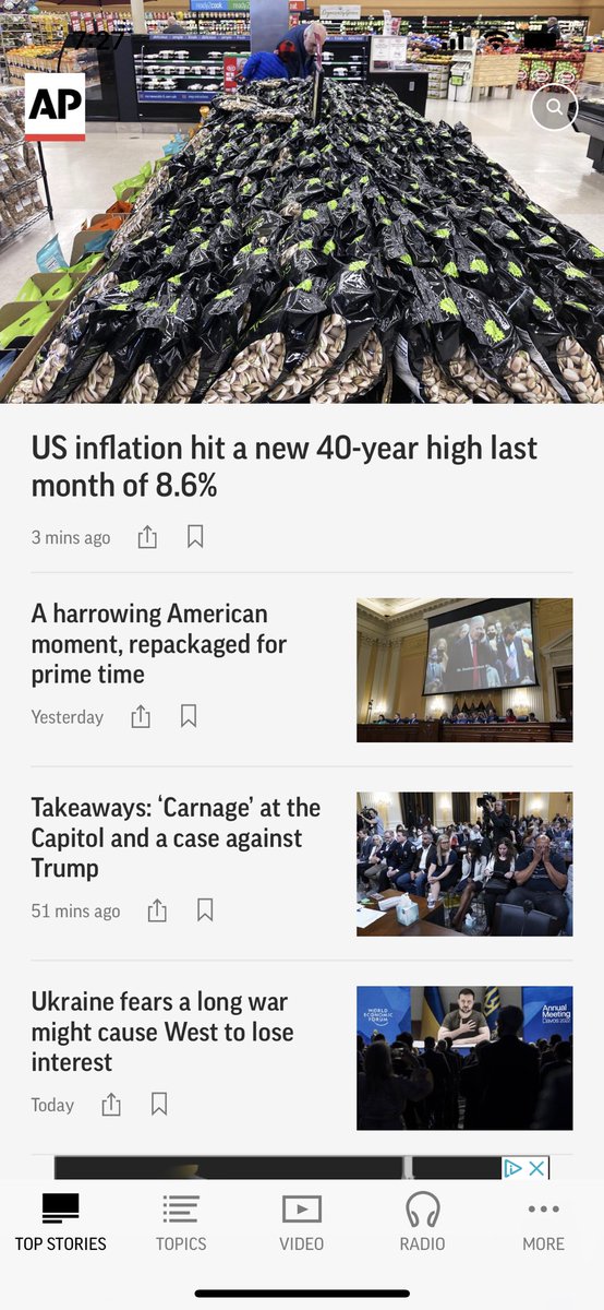 ShayneKRoy's tweet photo. @Reuters has it right! @AP had it as the second story this morning. @KSLcom buried the news. Be careful where you get your news! https://t.co/x5sDrRQQAf