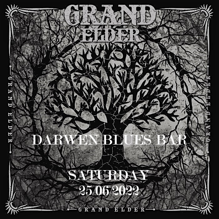 ***GIG ANNOUNCEMENT***

Our next show will be at Darwen Blues Bar on Saturday 25th June. 
Join us...

#GrandElder #stonermetal #psychedelicmetal #livemusic #gigs #ukmetalbands #ukmetalband #metal #riffs #witches #stonerrockuk #pedleyart #darwenbluesbar #gigannouncement
