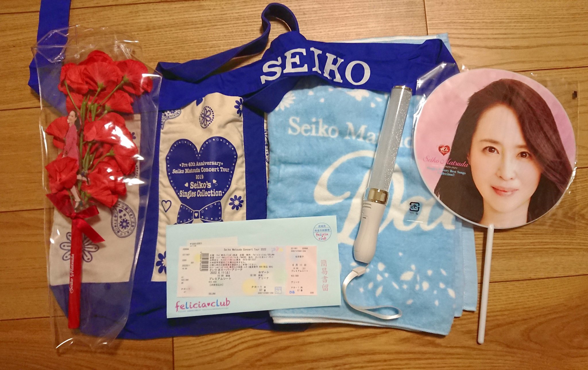 松田聖子 プレミアムシート特典　グッズ　セット販売 松田聖子 プレミアムシート特典 グッズ セット販売 松田聖子さん