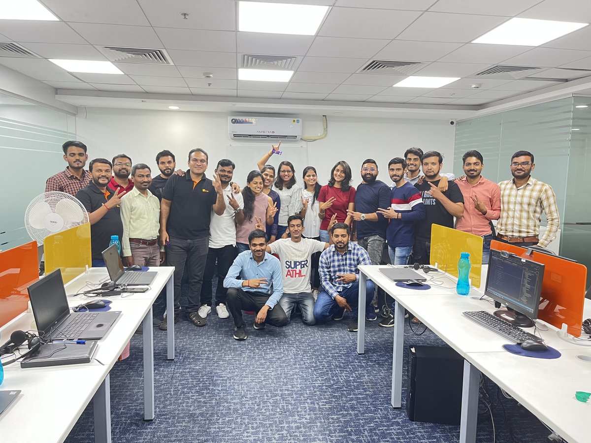 Kcsitglobal's tweet photo. We at #KCS are not just about chasing deadlines and pushing code, we make time for sharing fun and laughter with our team too. Today, we had a Fun Friday games session. Catch a glimpse here.

#FunFriday #WeAreKCS #KCS #KrishCompusoftServices #newopportunities https://t.co/EVB8GBXcul