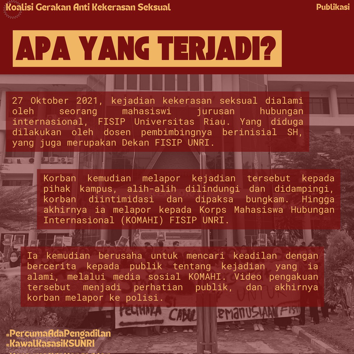Official BEM SI tweet media