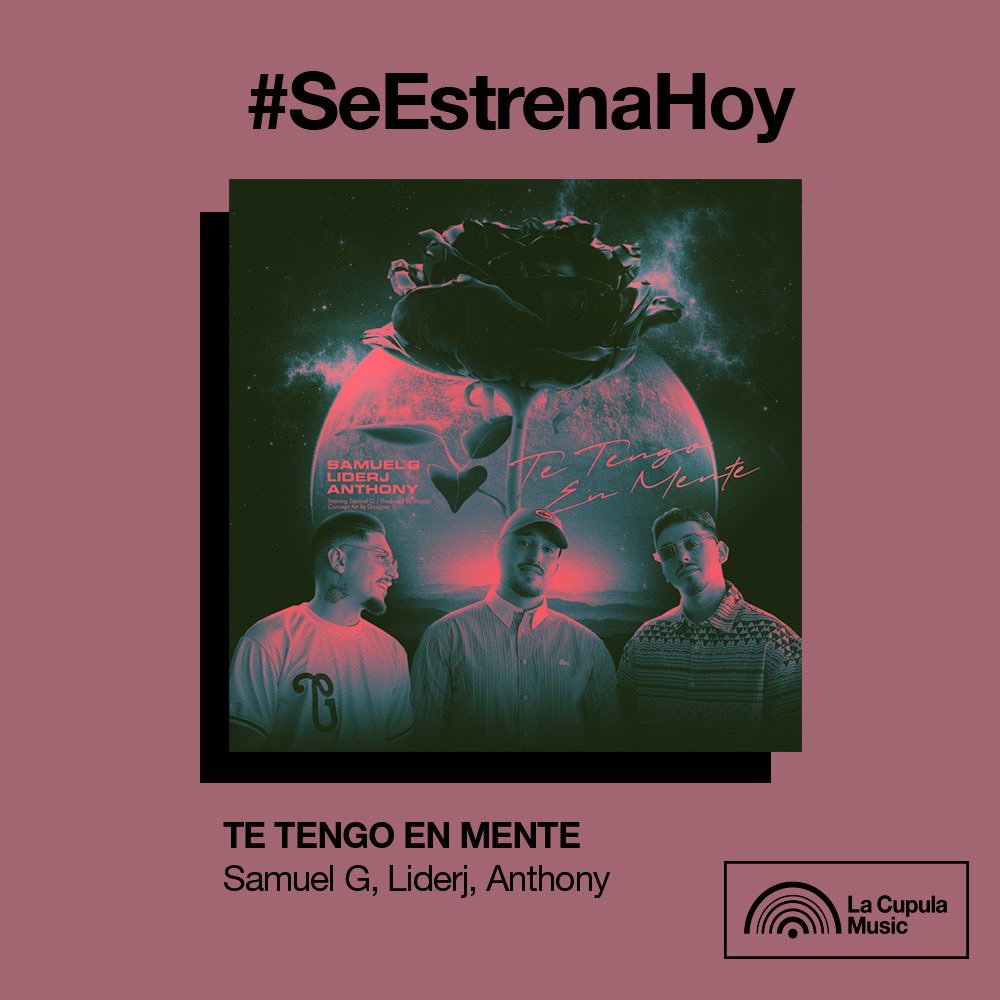 #SeEstrenaHoy🔥

🎧 Samuel G, Liderj y Anthony vuelven con los sonidos de flamenco urbano a los que nos tienen tan bien acostumbrados estrenando "Te Tengo en Mente”. Perfecto para esperar el verano dejándonos llevar por su ritmo!

🎶 👉🏻  open.spotify.com/track/5V4wSpaZ…
