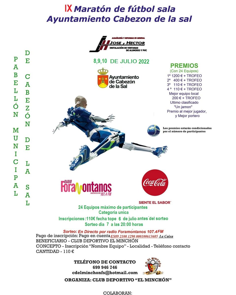 Vamos que quedan pocas plazas ya esto se mueve.