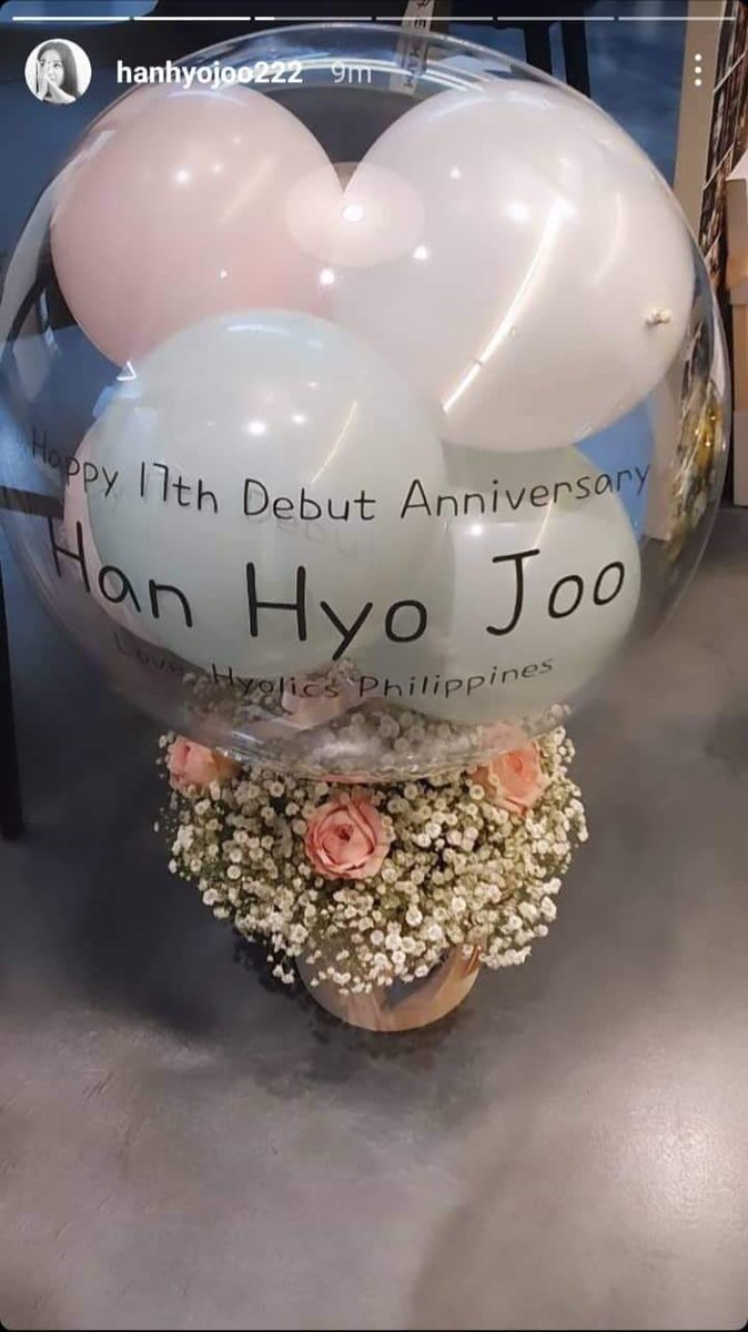 hyolics_ph's tweet photo. Our lovely HanHyojoo's Instagram story last June 2, 2022.

She received our anniversary gift well. 🥺🤎 

MAHAL KA NAMIN HAN HYO JOO. https://t.co/GH0FmkYHde