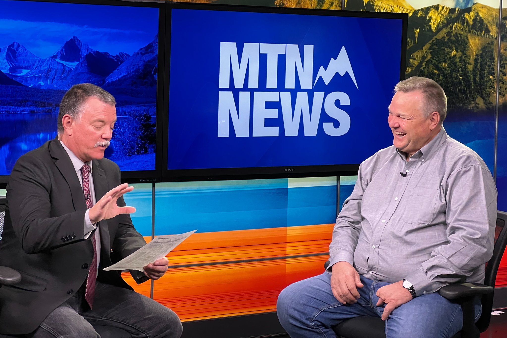 Senator Jon Tester on Twitter "Thrilled to be visiting with Montanans