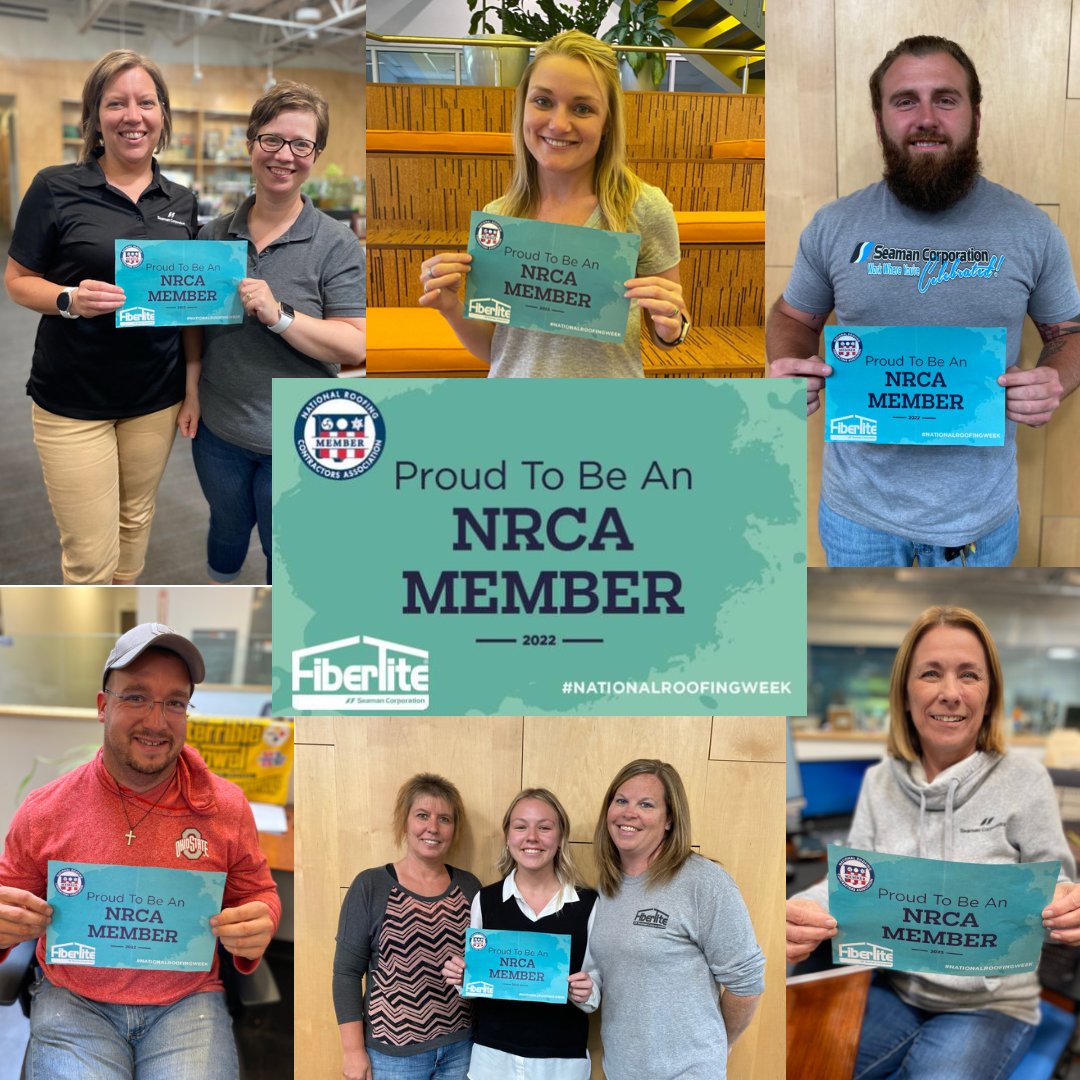 We're celebrating another incredible #NationalRoofingWeek!

Special thank you to the @nrcanews for building awareness in the roofing industry.