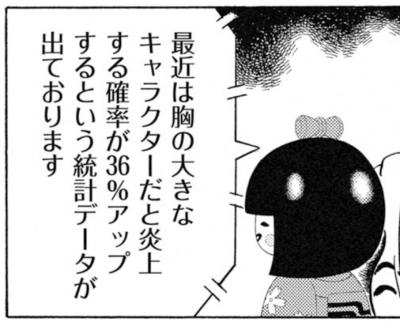 今回の「飛び出すな!へいたん娘」、昨今のたわわ騒動へのアンサーのつもりでしたが、誰も指摘してくれません(笑)。かなり直球で書いたけど、あるいは既に忘却の彼方でしょうか。
#解体屋ゲン