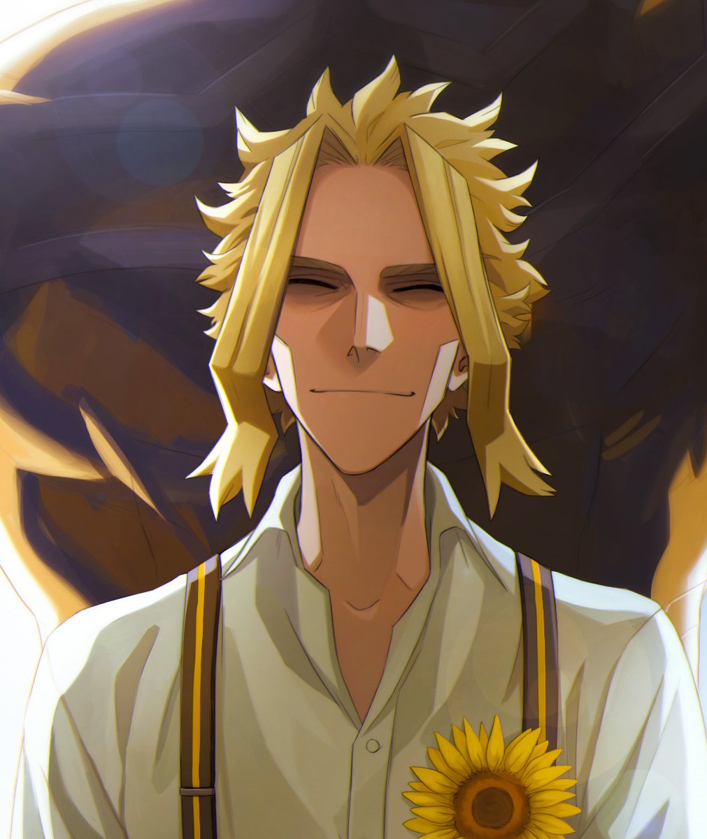 Trevoshere's tweet photo. Happy Birthday All Might!! 🌻Thank you for being here! 
#ALLMIGHTBDAY2022 
#オールマイト生誕祭2022 https://t.co/eBYwL1qftk