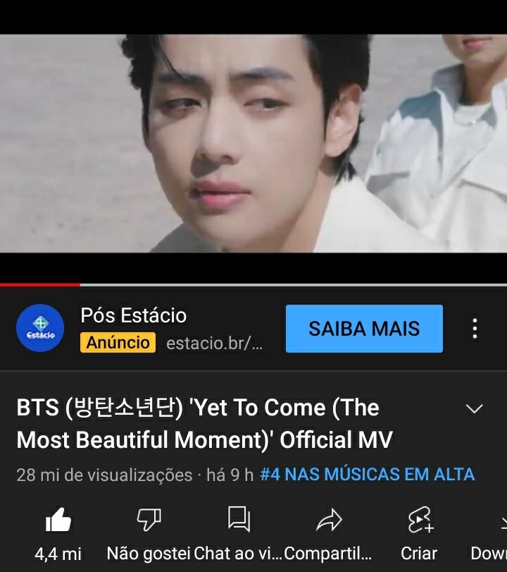 neohoubts's tweet photo. Armys stream no mv #YetToCome ainda não chegou no 30M no Youtube 
#YetToComeTo30M https://t.co/5V2ZHYWwCf