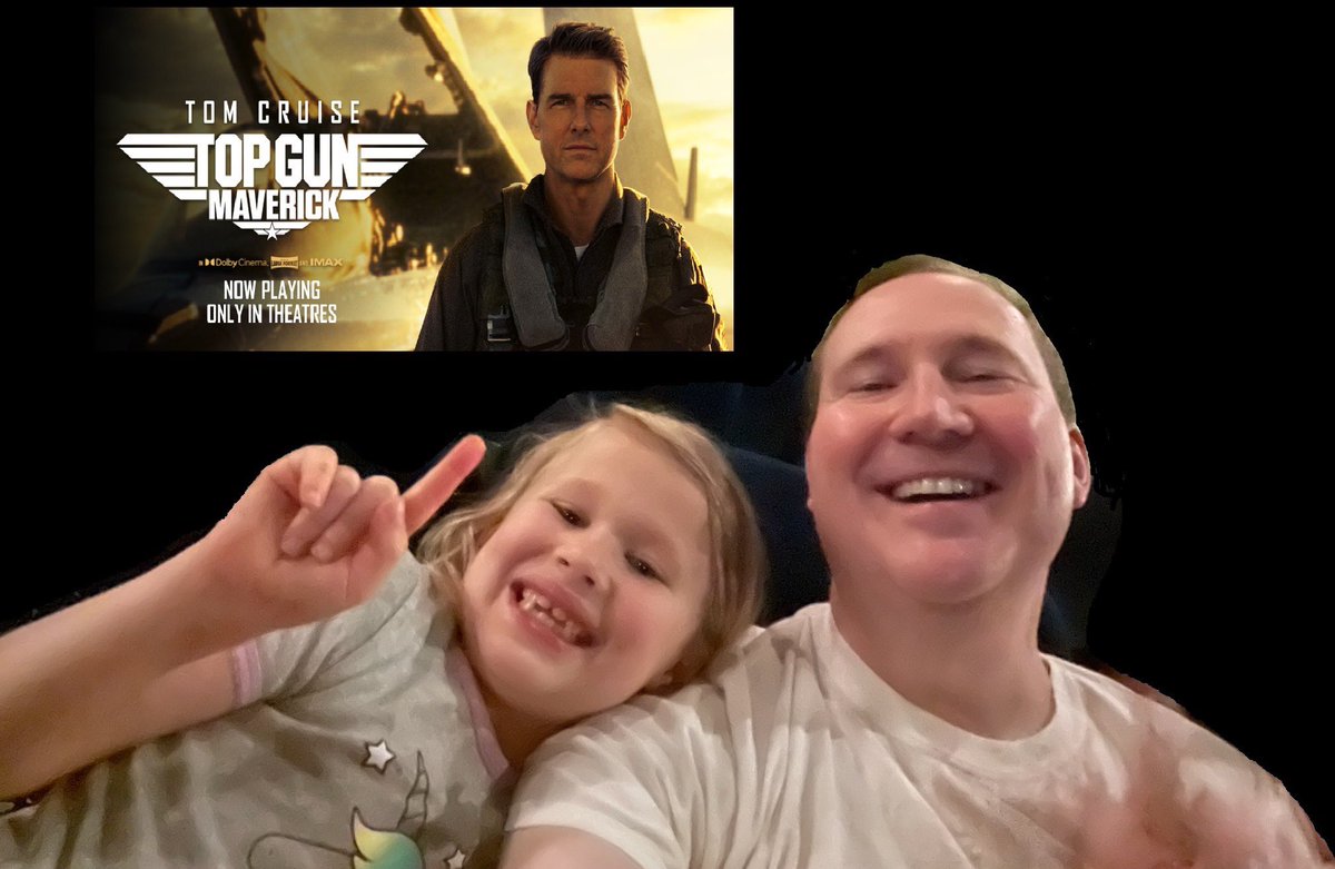 I’m still a little tired after three midnight showings of #MaverickTopGun.  After the first, we did <a href="/RocketCenterUSA/">U.S. Space & Rocket Center</a> g-Force simulator and pretended to fly, then back to the #iMax, it’s one you can’t experience at home. <a href="/TomCruise/">Tom Cruise</a> #AviationChallenge My daughter heading to <a href="/USNavy/">U.S. Navy</a>