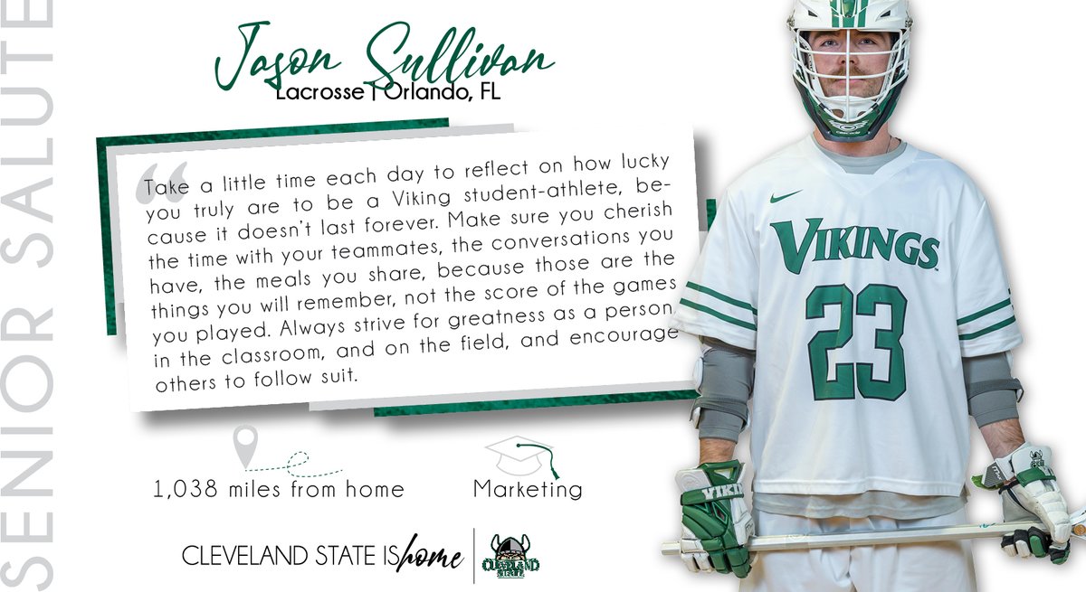 CSU_Athletics's tweet photo. Our next #SeniorSalute features

💚 Jules Blakely
💚 Ivan Babic
💚 JT Wenger
💚 Jason Sullivan

Embrace your past, enjoy your future &amp; always remember #CleStateIsHome https://t.co/F3573jzLeG