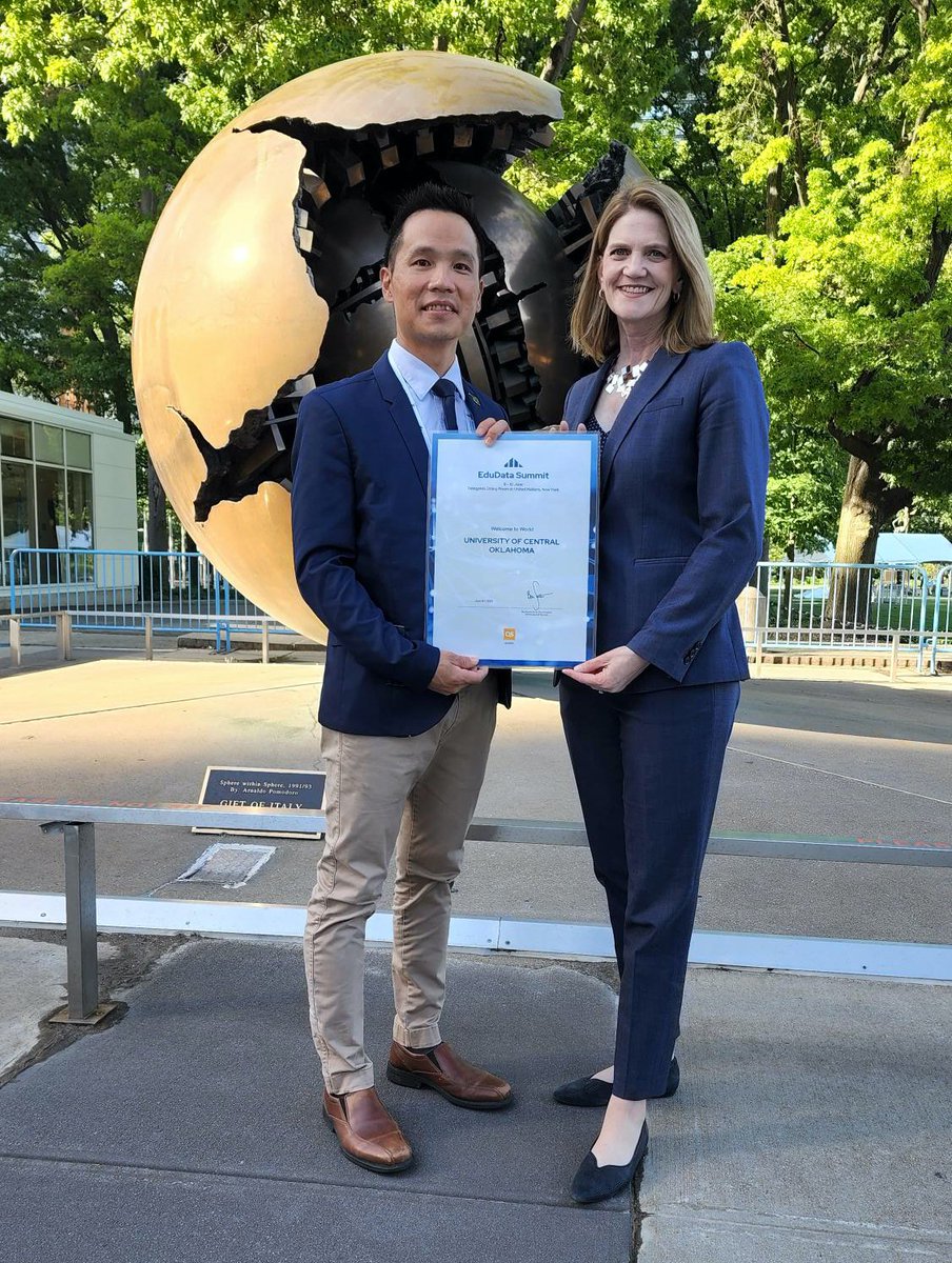 pcneuhold's tweet photo. Proud to be ranked among the best universities in the world in the QS World University Rankings by @worlduniranking! Such an honor to represent @UCOBronchos for the announcement of the rankings at the U.N. in NYC. Many thanks to the @ucooga team for their hard work! https://t.co/FujRE6X3gx