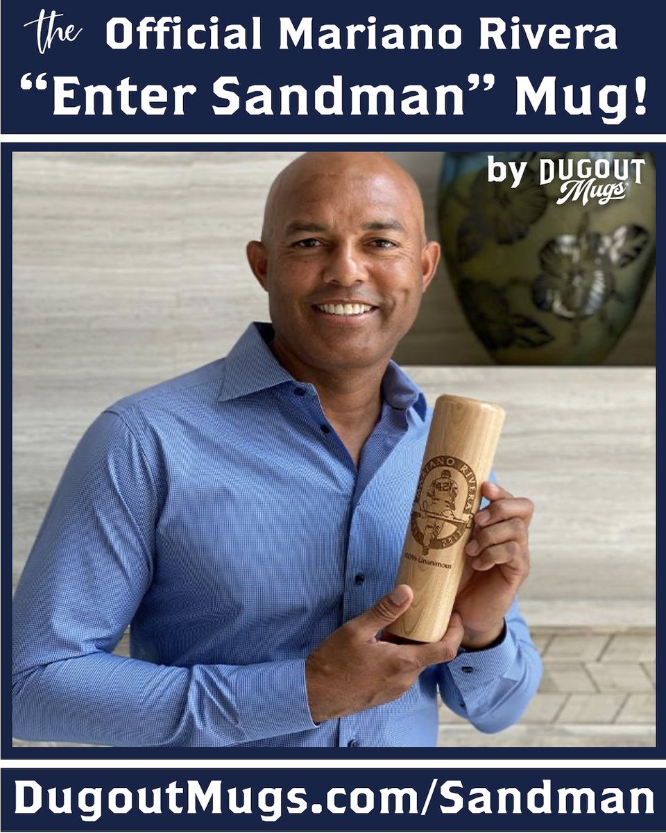 Today is the last day to grab one of these @Dugoutmugs from the my collection for Father's Day!

Here is the link to order:
DugoutMugs.com/Mariano

#FathersDay #DugoutMugs #BatMug
