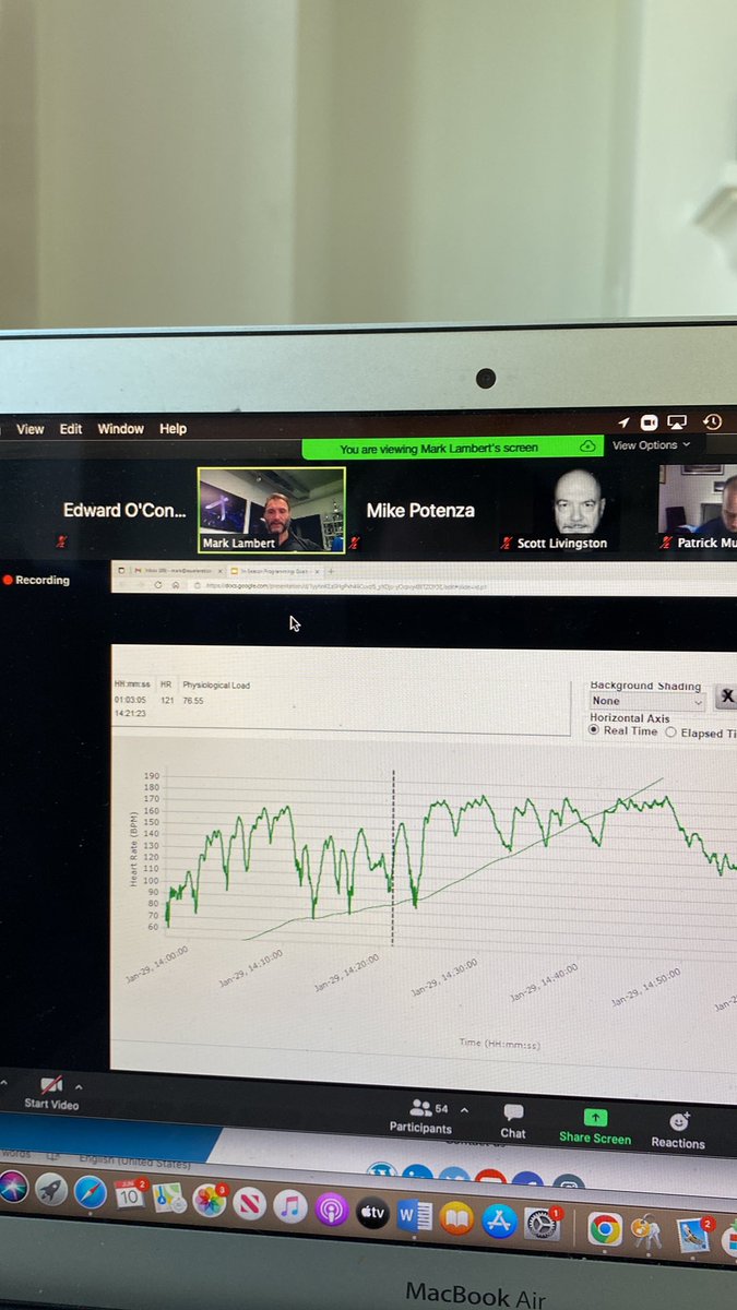 EdwardOconn's tweet photo. Pretty cool listening to Mark Lambert of the @TBLightning educate strength coaches in the middle of a playoff run. https://t.co/LZIqcs6XE3