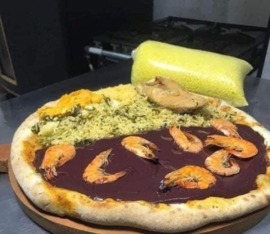 PapaoMilGrau's tweet photo. @chefdangalhardo Essa pizza de açaí com camarão chef https://t.co/mCGBvKK1sQ