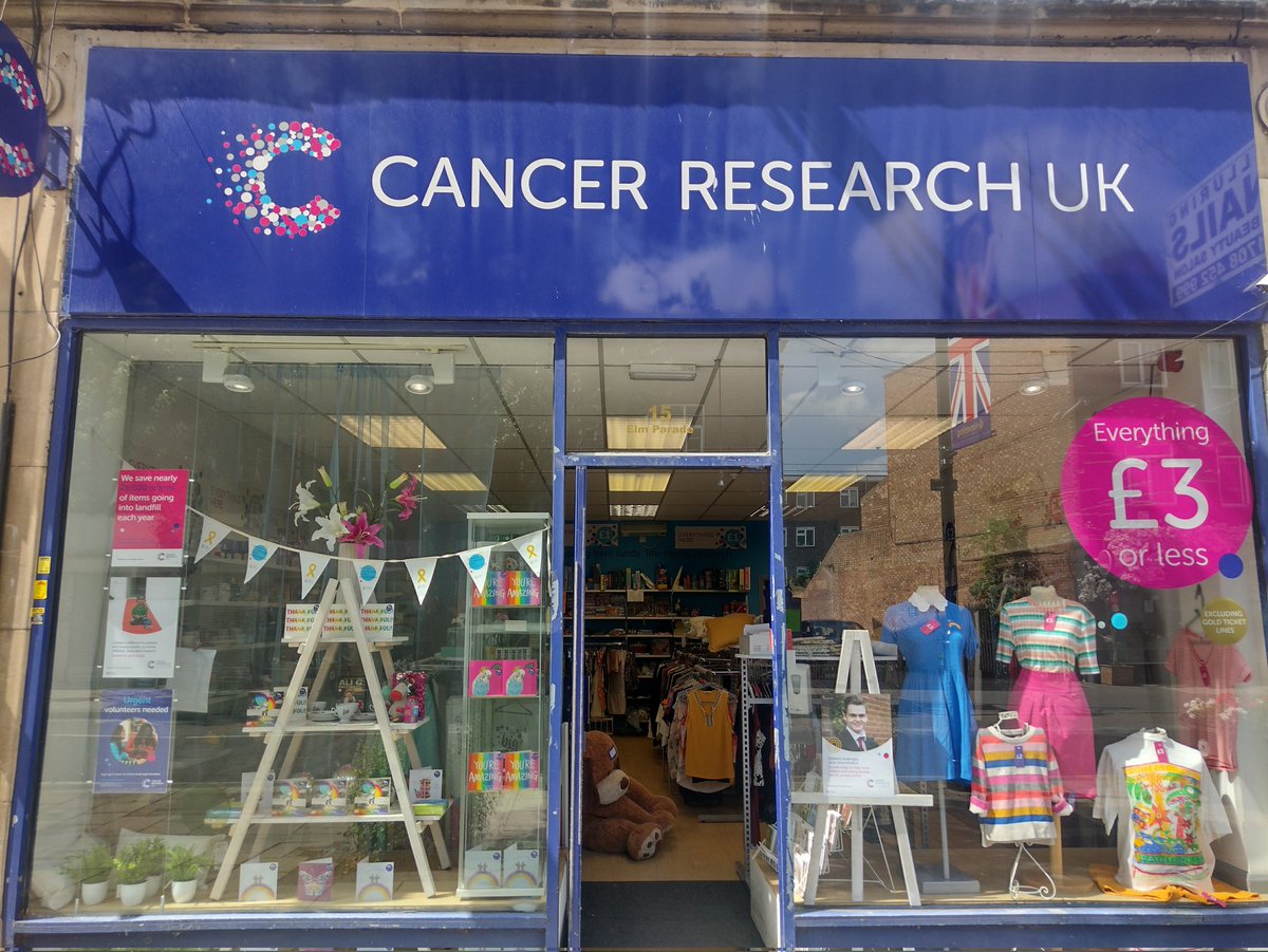 ElmParkShop's tweet photo. Today's window display
@CRUK @PRIDE @PRIDEMONTH @RAINBOWPRIDE https://t.co/POuresxHIe