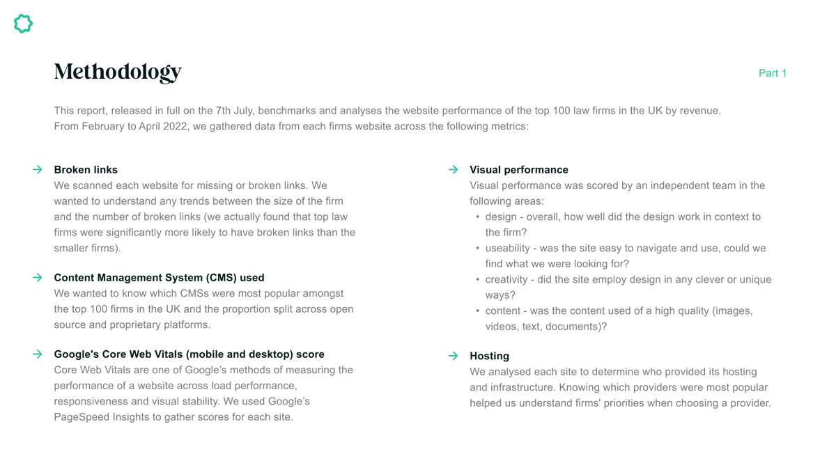 shapeworkswp's tweet photo. We are delighted to announce our very first Shape of the Industry: UK Law Firms Website Performance Report.

Here is a preview, with the full report being released on Thursday 7th July 2022 (new updated date)! https://t.co/vXanLW6iU6
