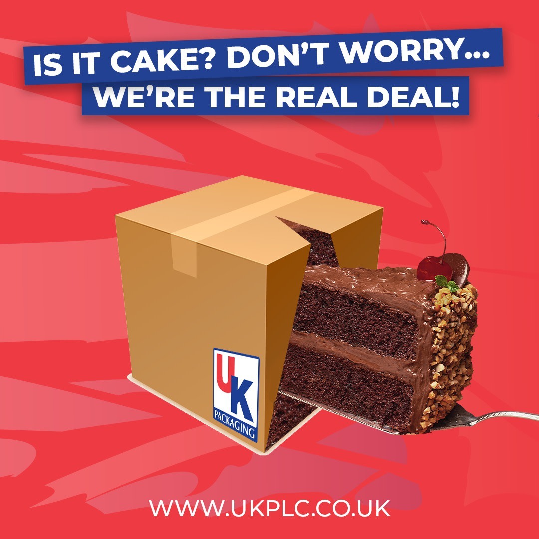 UKPackagingCoUK's tweet photo. Is it cake? Don’t’ worry… we’re the real deal!
Providing you with a quick, simple, and efficient service, you’ll receive #HighQualityPackaging every single time you order with us!
For more information on our products and services, give us a call today - 020 8801 8144. https://t.co/g4O6nJk9cZ